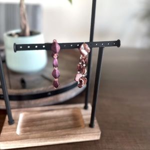 Two handmade beaded bracelets- OS
